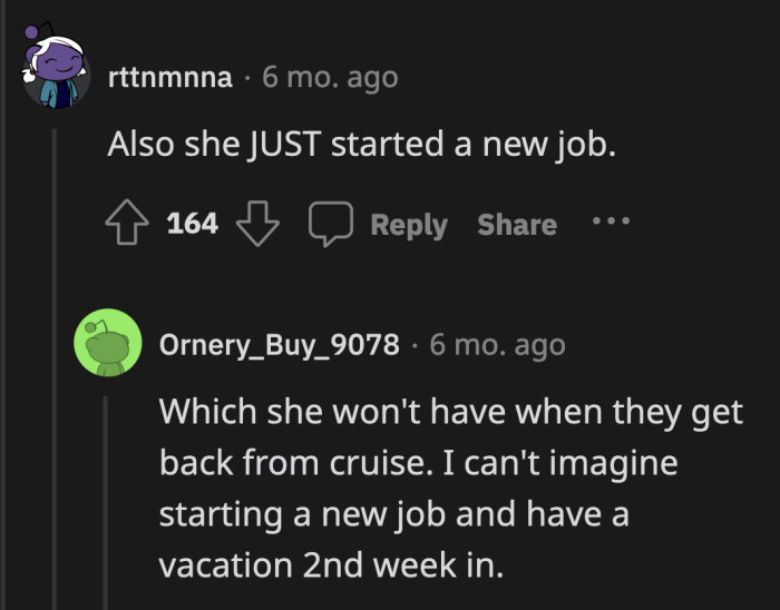 If they spend all their money on the trip, how can they afford to live once they get home?