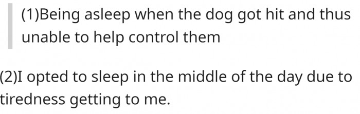 OP has offered the following explanation for why they think they might be the asshole: