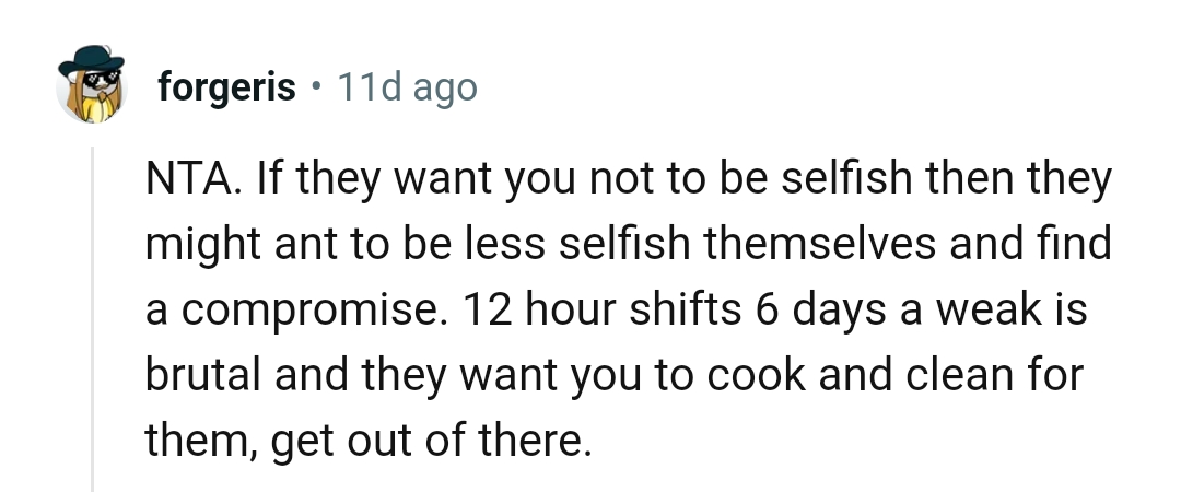 The OP Should Get Out