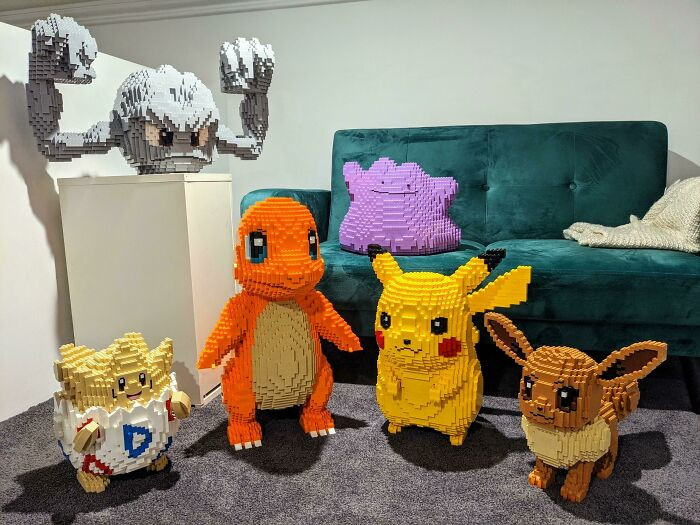 "I Made Life-Sized Pokemon Out Of LEGO"