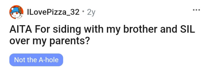 The story's headline