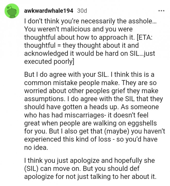 This is a common mistake people make