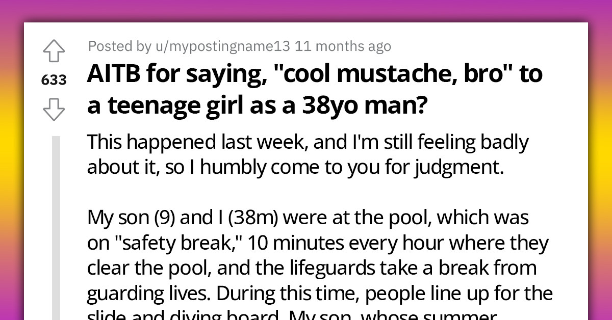 Man Faces Series Of Badmouthing From A Teenage Girl, Lands A Comeback Which Sends The Girl Running Off In Shame