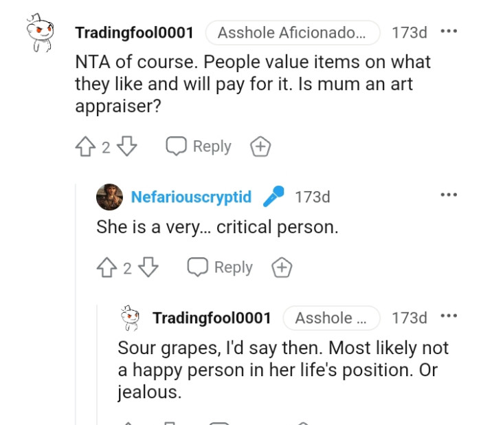 People actually value items based on what they like and will pay for