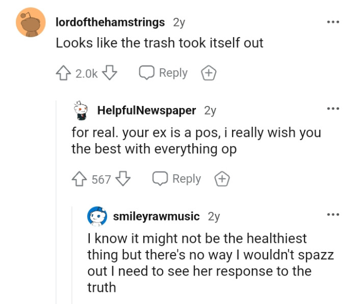 The trash did take itself out, according to this Redditor