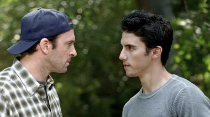 6. The TV show 'Gilmore Girls' presents to us this father-son duo, Luke and Jess Danes