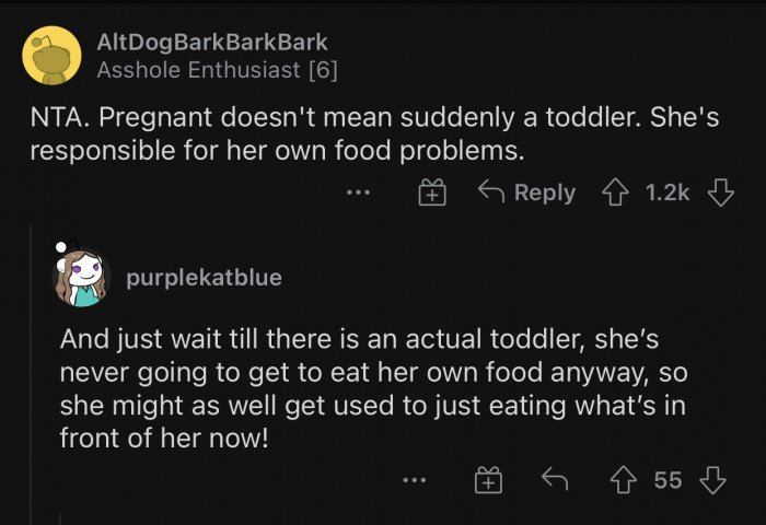 If OP's cousin is this entitled, witnessing her raise a kid will certainly be interesting.