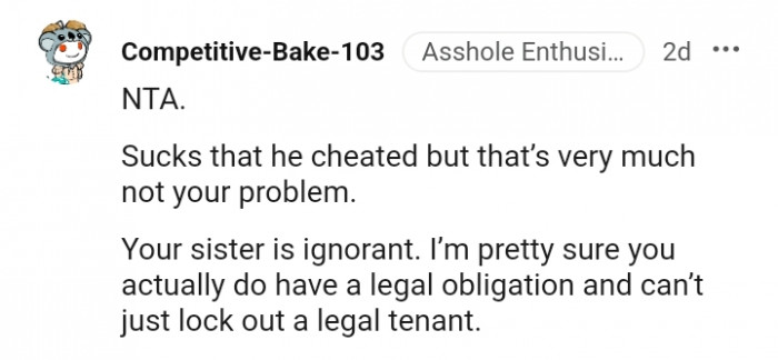 That's very much not your problem