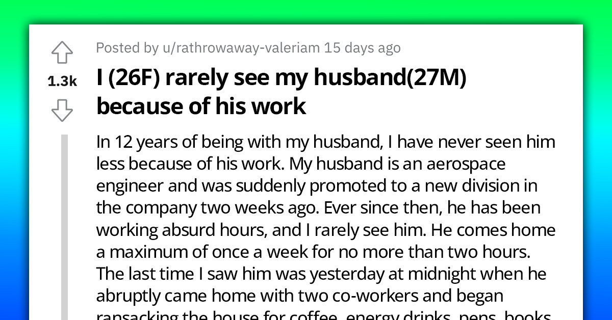 Woman Cries Out For Help As Her Husband's Promotion Has Now Made Him A Ghost At Home, Putting Their 12-Year Relationship On The Line