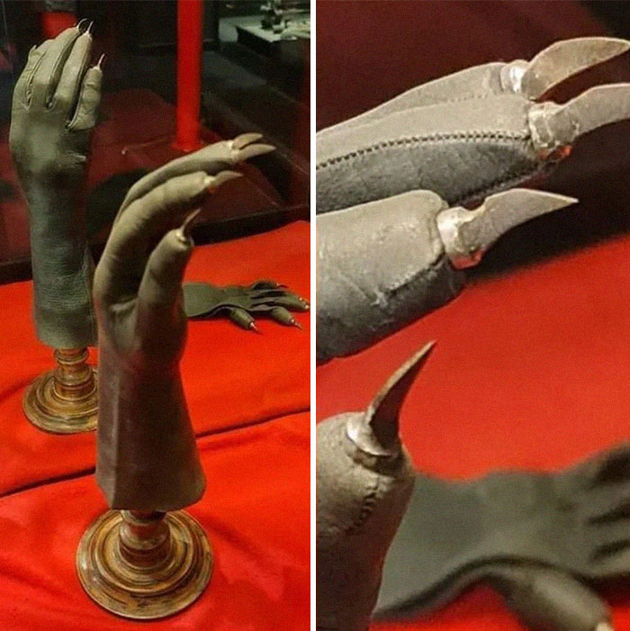 21. A Woman’s Glove From The 1850s In London, Used For Self-Defense