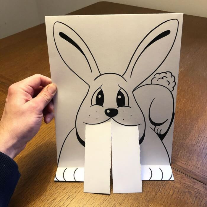 18. Does this bunny look like a dog?