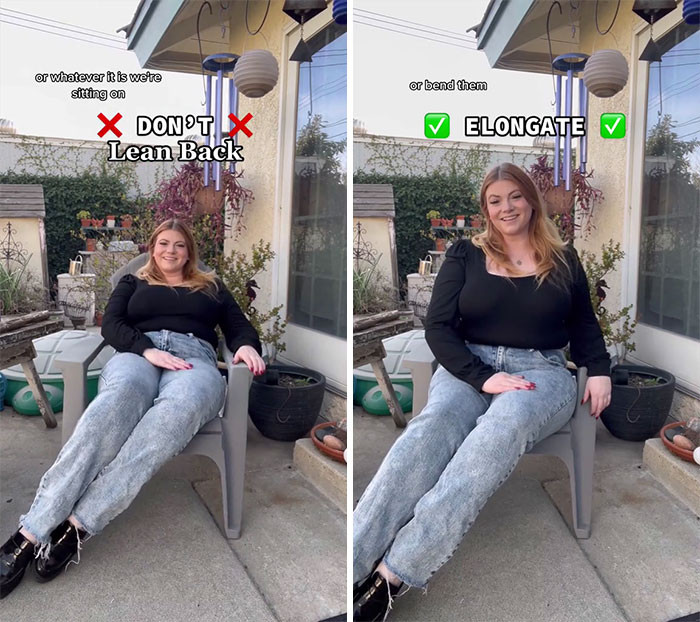 12. Do you feel insecure in photographs taken while sitting?