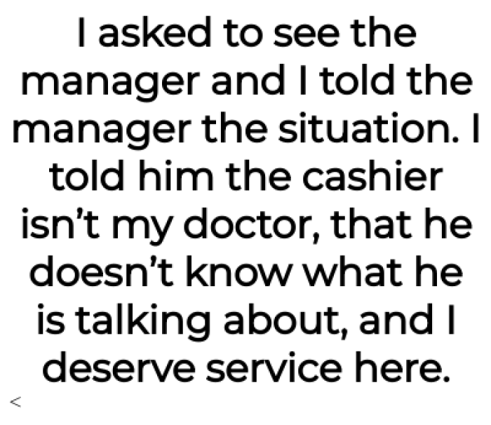 The Expectant Customer Seeks Courtesy but Crosses a Line.