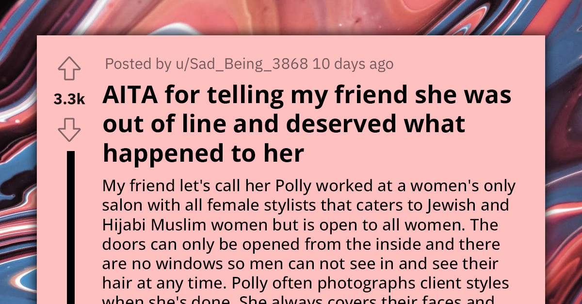 Redditor Asks If She's An A**hole For Telling Her Friend She Was Out Of Line And Deserved To Get Fired