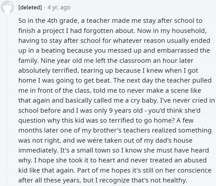 6. Teachers who don't really care about their students are just the worst