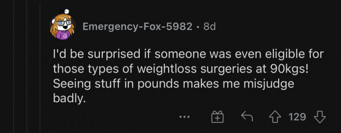 Eligibility is probably not even an issue.