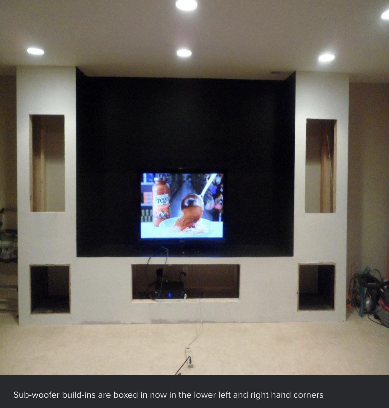 The subwoofers would soon be ready to go!