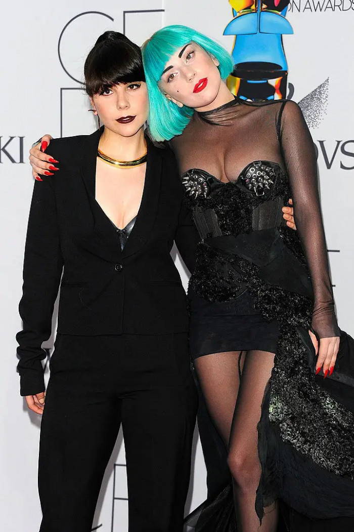 12. Here's Lady Gaga and her sister, Natali Germanotta