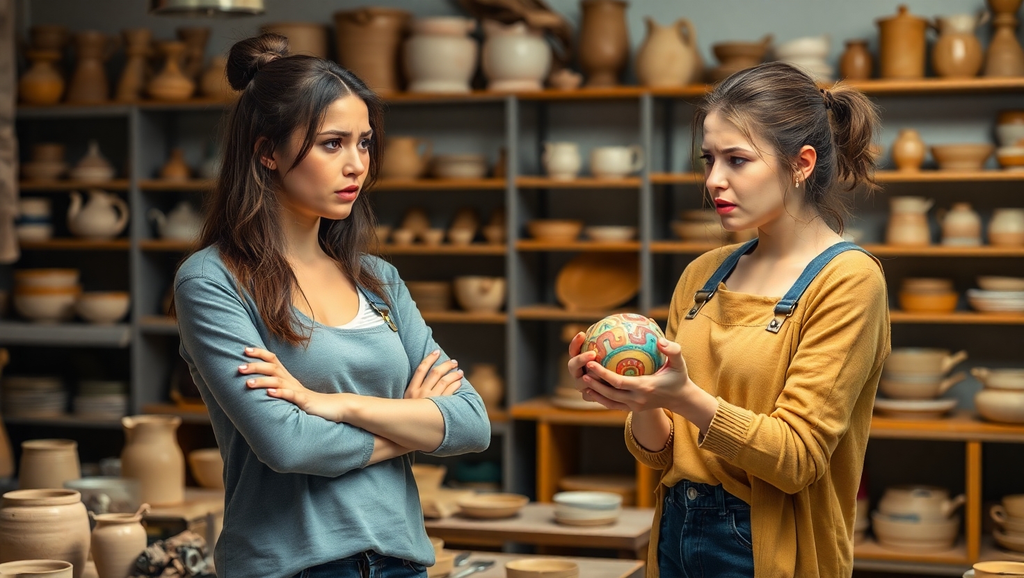 AITA for refusing to wear matching outfits with my cousin to pottery class after she canceled?
