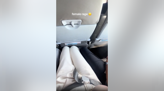 Despite the short duration of the hour-and-a-half flight, the video sparked a broader conversation about airplane etiquette and personal space.