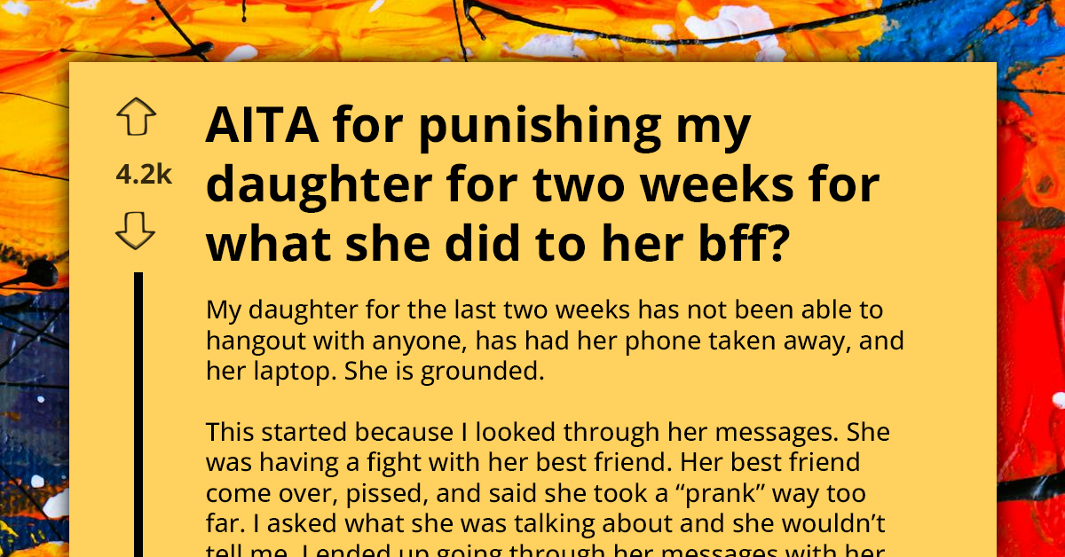 Redditor Disciplines Daughter for Pranking Her BFF with Love Confession, Then Faces Regret After Learning It Was Sincere
