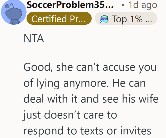 Once everything is visible, the focus shifts from accusation to response.