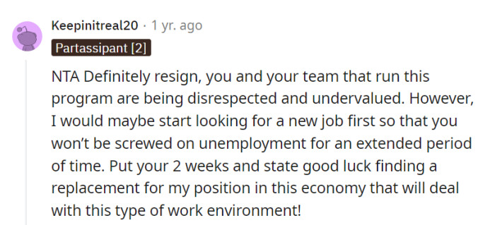 Resign, take the team, and line up a new job, leaving a parting message: 