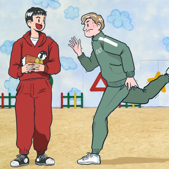 26. When there aren't enough Squid Game episodes