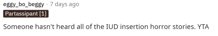 The comments came in hot, telling OP that he was wrong for not attending the doctor's appointment with his girlfriend.