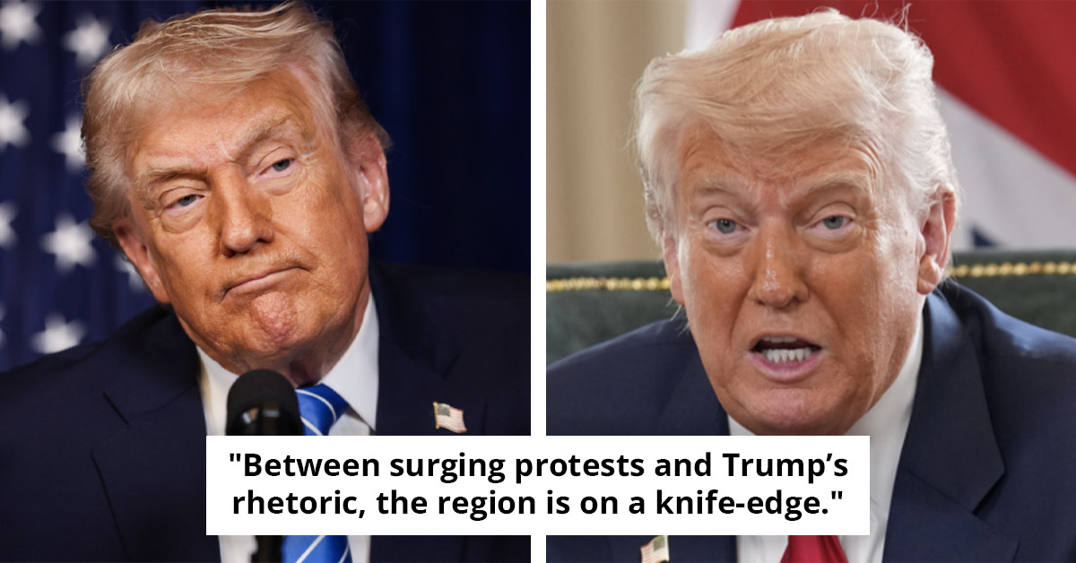 Trump issues strong caution to Iran following fatal outcome of 'peaceful' demonstrations