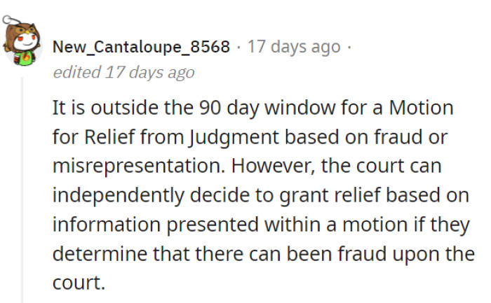 While the 90-day drama window might have slammed shut, the courtroom might still play its wild card if they sniff out a foul play plot twist.