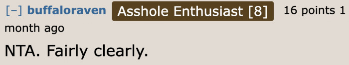 Simple answer. No further discussions needed.