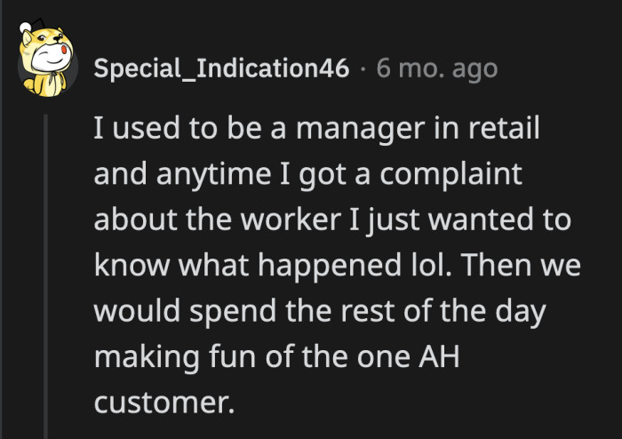 A former manager's reply eased some of the worry around OP's job security