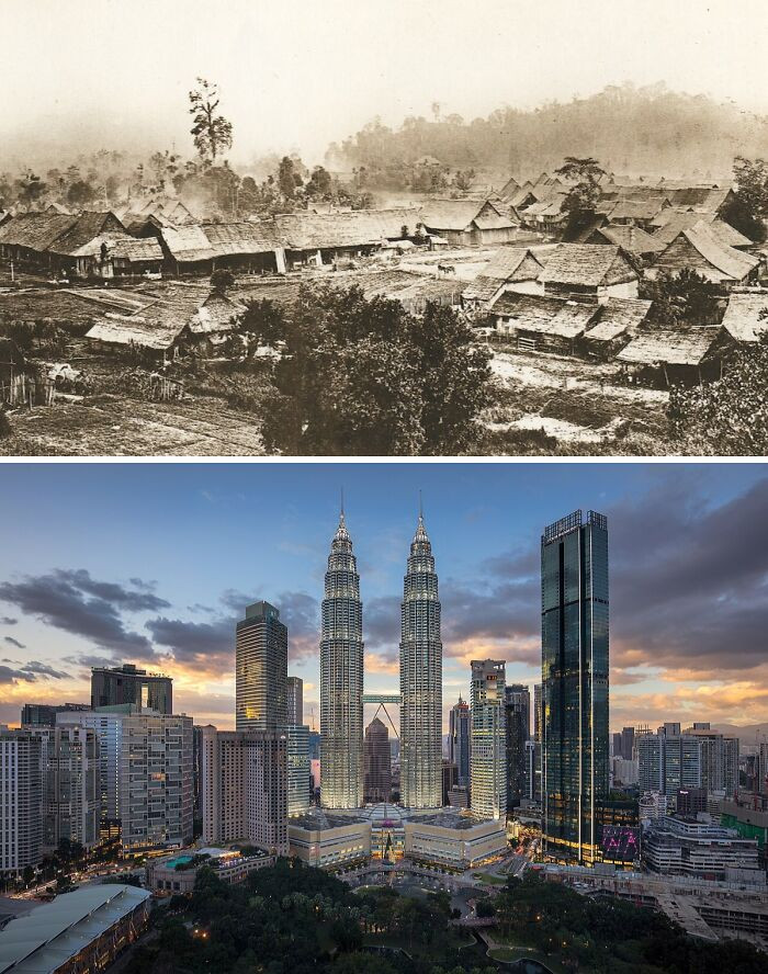 Kuala Lumpur 1884 vs. 2019