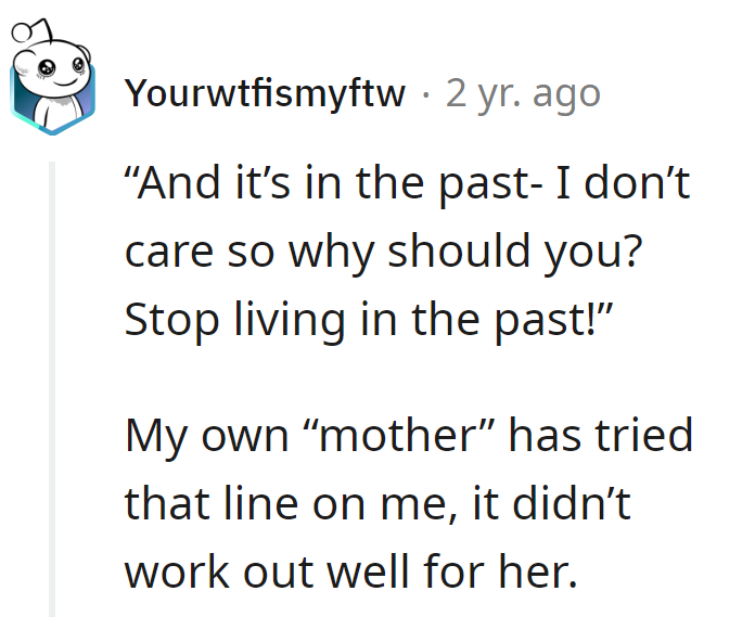 Tried that line on her 'mother'—no red carpet. Nice attempt, though!