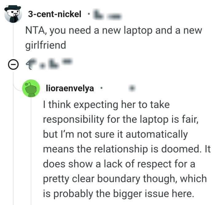 We've gathered some of the most upvoted comments from other Redditors for you to read through below