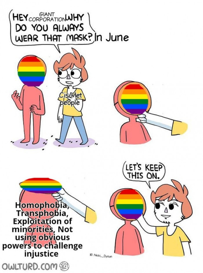 23. Kind reminder to buy your Pride stuff directly from the Queers.