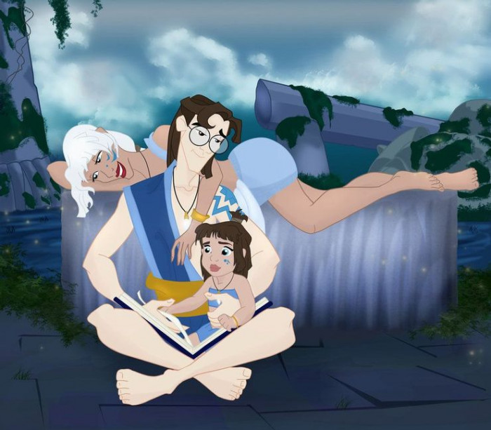 10. Milo and Kida (Atlantis)