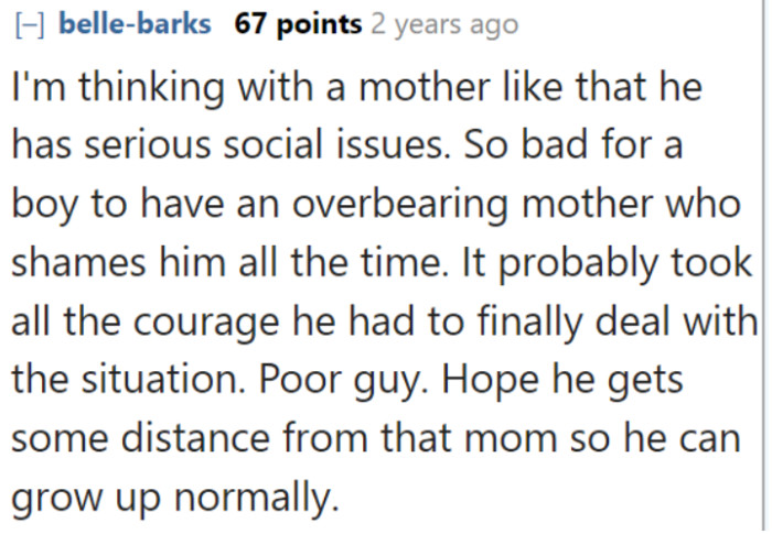 This mom has a huge problem.