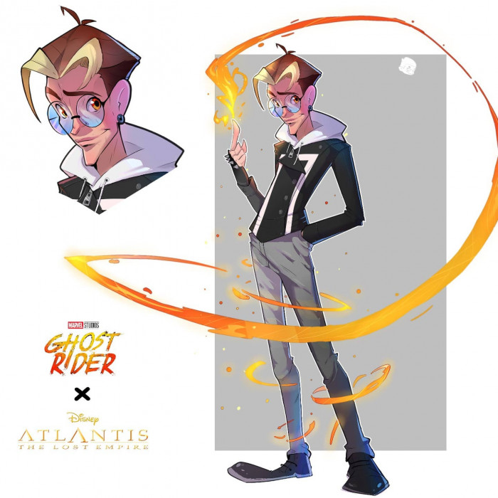 13. Ghost Rider x Atlantis: The Lost City