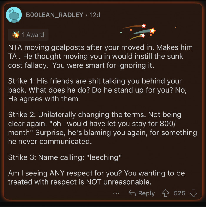 OP should not tolerate this sort of disrespect.