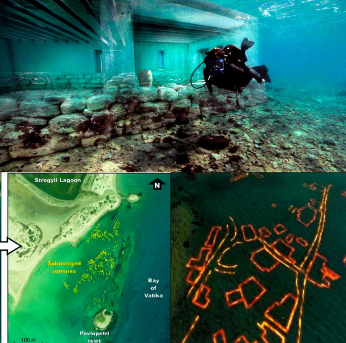 Pavlopetri, Greece — The Oldest Known Submerged City: c. 3,000 BCE