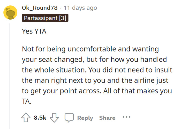 You don’t need to throw insults to solve your problem. It’s not the only way to get your point across.