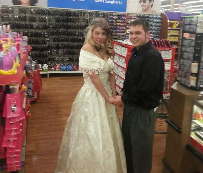 "My Buddy's Ex Got Married In A Wal-Mart"