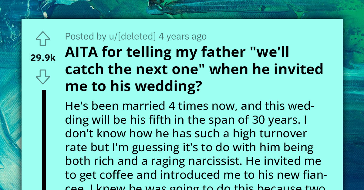 Woman Opts Out Of Father's Wedding After He Barred Her Trans Boyfriend From Attending