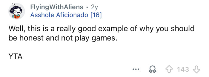 This is why you shouldn’t play games.