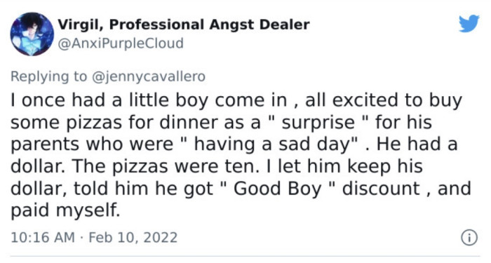 Discount for Good Boy