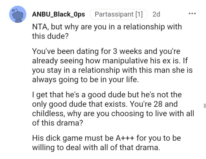 He's a good dude but not the only good dude that exists