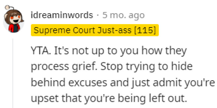 Hiding behind excuses