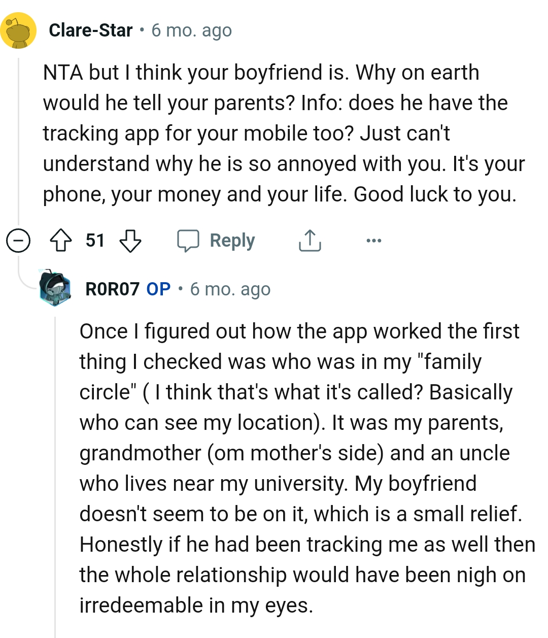 It's the OP's phone, his money, and his life